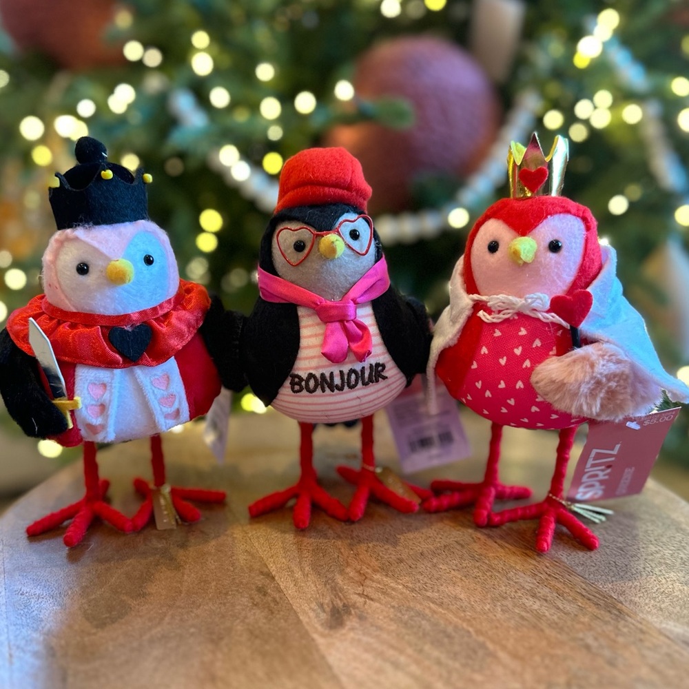 Target Featherly friends Valentine’s Day birds collect Kingsley queen Cherie